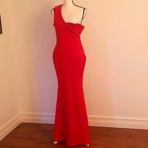 One shoulder maxi dress - Picture 3 of 7